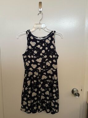 Forever 21 - Flower Print Skater Dress - M